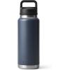 imageYETI Rambler 36 oz Bottle Vacuum Insulated Leakproof Stainless Steel with Chug Cap  Vacuum Insulated Leakproof with Chug CapNavy