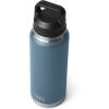 imageYETI Rambler 36 oz Bottle Vacuum Insulated Leakproof Stainless Steel with Chug Cap  Vacuum Insulated Leakproof with Chug CapNordic Blue