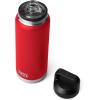 imageYETI Rambler 36 oz Bottle Vacuum Insulated Leakproof Stainless Steel with Chug Cap  Vacuum Insulated Leakproof with Chug CapRescue Red