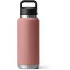 imageYETI Rambler 36 oz Bottle Vacuum Insulated Leakproof Stainless Steel with Chug Cap  Vacuum Insulated Leakproof with Chug CapSandstone Pink