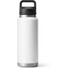 imageYETI Rambler 36 oz Bottle Vacuum Insulated Leakproof Stainless Steel with Chug Cap  Vacuum Insulated Leakproof with Chug CapWhite
