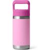 imageYETI Rambler Jr 12 oz Kids Bottle with Straw CapPower PinkWildflower