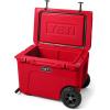 imageYETI Tundra Haul Portable Wheeled CoolerRescue Red