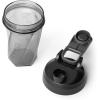 imageYETI Yonder Helimix Vortex Blender Shaker Bottle Holds up to 20oz  No Blending Ball or Whisk  USA Made  Portable Pre Workout Whey Protein Drink Shaker Cup  Dishwasher Safe VenomCharcoal