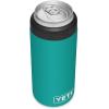 imageYETI Rambler 12 oz Colster Slim Can Insulator for the Slim Hard Seltzer Cans RidgelineAquifer Blue With Can Insert