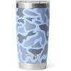 imageYETI Rambler 20 oz Stainless Steel Vacuum Insulated Tumbler wMagSlider LidBlue Camo
