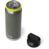 imageYETI Rambler 26 oz Bottle Vacuum Insulated Leakproof Stainless Steel with Chug CapCamp GreenFirefly Yellow