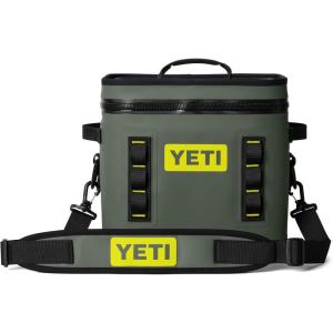imageYETI Hopper Flip 12 Portable CoolerCamp GreenFirefly Yellow