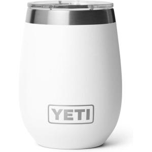 imageYETI Rambler 10 oz Wine Ceramic Lined Tumbler Tropical PinkWhite