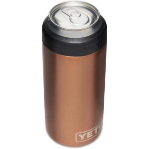 imageYETI Rambler 12 oz Colster Slim Can Insulator for the Slim Hard Seltzer Cans RidgelineCopper