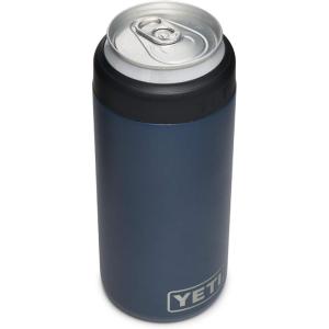 imageYETI Rambler 12 oz Colster Slim Can Insulator for the Slim Hard Seltzer Cans RidgelineNavy With Can Insert