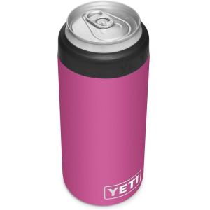 imageYETI Rambler 12 oz Colster Slim Can Insulator for the Slim Hard Seltzer Cans RidgelinePrickly Pear With Can Insert
