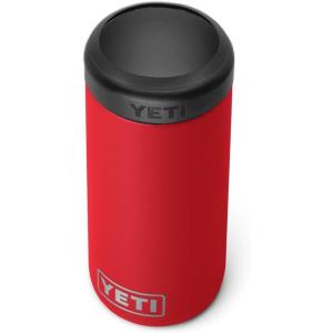 imageYETI Rambler 12 oz Colster Slim Can Insulator for the Slim Hard Seltzer Cans RidgelineRescue Red No Can Insert