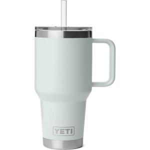 imageYETI Rambler 35 oz Straw Mug 20  DoubleWall Vacuum Insulation for Cold Beverages  Dishwasher Safe  Cupholder Compatible  Reusable Straw  Comfortable Grip Handle  Travel Mug  Cape TaupeRidgeline