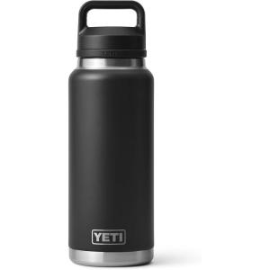 imageYETI Rambler 36 oz Bottle Vacuum Insulated Leakproof Stainless Steel with Chug Cap  Vacuum Insulated Leakproof with Chug CapBlack