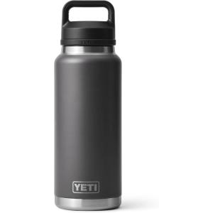 imageYETI Rambler 36 oz Bottle Vacuum Insulated Leakproof Stainless Steel with Chug Cap  Vacuum Insulated Leakproof with Chug CapCharcoal
