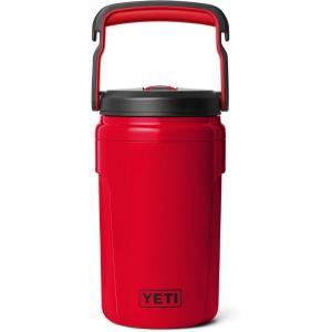 imageYETI Silo 40 oz Insulated Magslider Straw Cap Water Jug  Leakproof Lightweight Sports Bottle with Fence Hook Handle  Keeps Drinks IceCold  Ideal for Gym Sports amp Tournaments NavyRescue Red