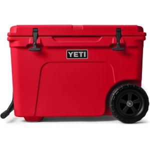 imageYETI Tundra Haul Portable Wheeled CoolerRescue Red