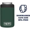 imageYETI Rambler 12 oz Colster Can Insulator for Standard Size Cans RidgelineNorthwoods Green
