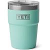 imageYETI Rambler 16 oz Stackable Tumbler Vacuum Insulated Stainless Steel with MagSlider Lid  Stackable Vacuum Insulated MagSlider Lid Stackable Vacuum Insulated MagSlider LidSeafoam