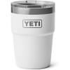 imageYETI Rambler 16 oz Stackable Tumbler Vacuum Insulated Stainless Steel with MagSlider Lid  Stackable Vacuum Insulated MagSlider Lid Stackable Vacuum Insulated MagSlider LidWhite