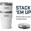 imageYETI Rambler 16 oz Stackable Tumbler Vacuum Insulated Stainless Steel with MagSlider Lid  Stackable Vacuum Insulated MagSlider Lid Stackable Vacuum Insulated MagSlider LidWhite