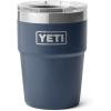 imageYETI Rambler 16 oz Stackable Tumbler Vacuum Insulated Stainless Steel with MagSlider Lid  Stackable Vacuum Insulated MagSlider Lid Stackable Vacuum Insulated MagSlider LidNavy