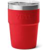 imageYETI Rambler 16 oz Stackable Tumbler Vacuum Insulated Stainless Steel with MagSlider Lid  Stackable Vacuum Insulated MagSlider Lid Stackable Vacuum Insulated MagSlider LidRescue Red
