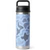 imageYETI Rambler 18 oz Bottle Leakproof Vacuum Insulated Stainless Steel with Chug Cap RidgelineBlue Camo
