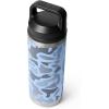 imageYETI Rambler 18 oz Bottle Leakproof Vacuum Insulated Stainless Steel with Chug Cap RidgelineBlue Camo