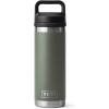imageYETI Rambler 18 oz Bottle Leakproof Vacuum Insulated Stainless Steel with Chug Cap RidgelineCamp Green