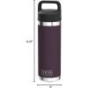 imageYETI Rambler 18 oz Bottle Leakproof Vacuum Insulated Stainless Steel with Chug Cap RidgelineNordic Purple