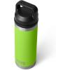 imageYETI Rambler 18 oz Bottle Leakproof Vacuum Insulated Stainless Steel with Chug Cap RidgelineVenom