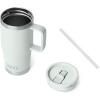 imageYETI Rambler 20 oz Travel Mug with Flip Straw Lid  Stainless Steel Vacuum Insulated Leakproof Cup Holder FriendlyRidgeline