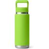 imageYETI Rambler 26 oz Bottle Vacuum Insulated Stainless Steel with Color Matching Straw CapVenom