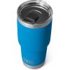 imageYETI Rambler 30 oz Tumbler Stainless Steel Vacuum Insulated with MagSlider Lid RidgelineBig Wave Blue