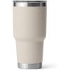 imageYETI Rambler 30 oz Tumbler Stainless Steel Vacuum Insulated with MagSlider Lid RidgelineCape Taupe