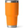 imageYETI Rambler 30 oz Tumbler Stainless Steel Vacuum Insulated with MagSlider Lid RidgelineKing Crab