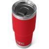 imageYETI Rambler 30 oz Tumbler Stainless Steel Vacuum Insulated with MagSlider Lid RidgelineRescue Red