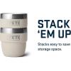 imageYETI Rambler 4 oz Stackable Cup Stainless Steel Vacuum Insulated EspressoCoffee Cup 2 PackCape Taupe