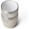 imageYETI Rambler 4 oz Stackable Cup Stainless Steel Vacuum Insulated EspressoCoffee Cup 2 PackCape Taupe