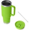 imageYETI Rambler 40 oz Travel Mug with Flip Straw Lid  Stainless Steel Vacuum Insulated Leakproof Cup Holder FriendlyVenom