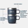 imageYETI Rambler 6 oz Stackable Mug Stainless Steel Vacuum Insulated EspressoCoffee Mug 2 PackBlack Forest Green