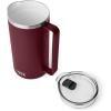 imageYETI Rambler 64 oz Pitcher Vacuum Insulated Stainless Steel with MagSlider Lid RidgelineWild Vine Red