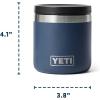 imageYETI Rambler 8 oz Food Jar Vacuum Insulated Stainless Steel With Airtight Lid RidgelineTropical Pink