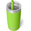 imageYETI Rambler Jr 10 Oz Tumbler with Silicone Straw LidVenom