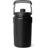imageYETI Silo Half Gallon Insulated Chug Cap Water Jug  Leakproof Lightweight Sports Bottle with Fence Hook Handle  Keeps Drinks IceCold  Ideal for Gym Sports amp Tournaments VenomBlack