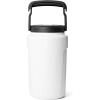 imageYETI Silo Half Gallon Insulated Straw Cap Water Jug  Leakproof Lightweight Sports Bottle with Fence Hook Handle  Keeps Drinks IceCold  Ideal for Gym Sports amp Tournaments VenomWhite
