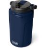 imageYETI Silo Half Gallon Insulated Straw Cap Water Jug  Leakproof Lightweight Sports Bottle with Fence Hook Handle  Keeps Drinks IceCold  Ideal for Gym Sports amp Tournaments VenomNavy