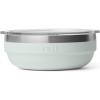 imageYETI Rambler Low Bowls Vacuum Insulated Stackable and Nestable Stainless Steel Bowl with Lid 07 Quart RidgelineRidgeline